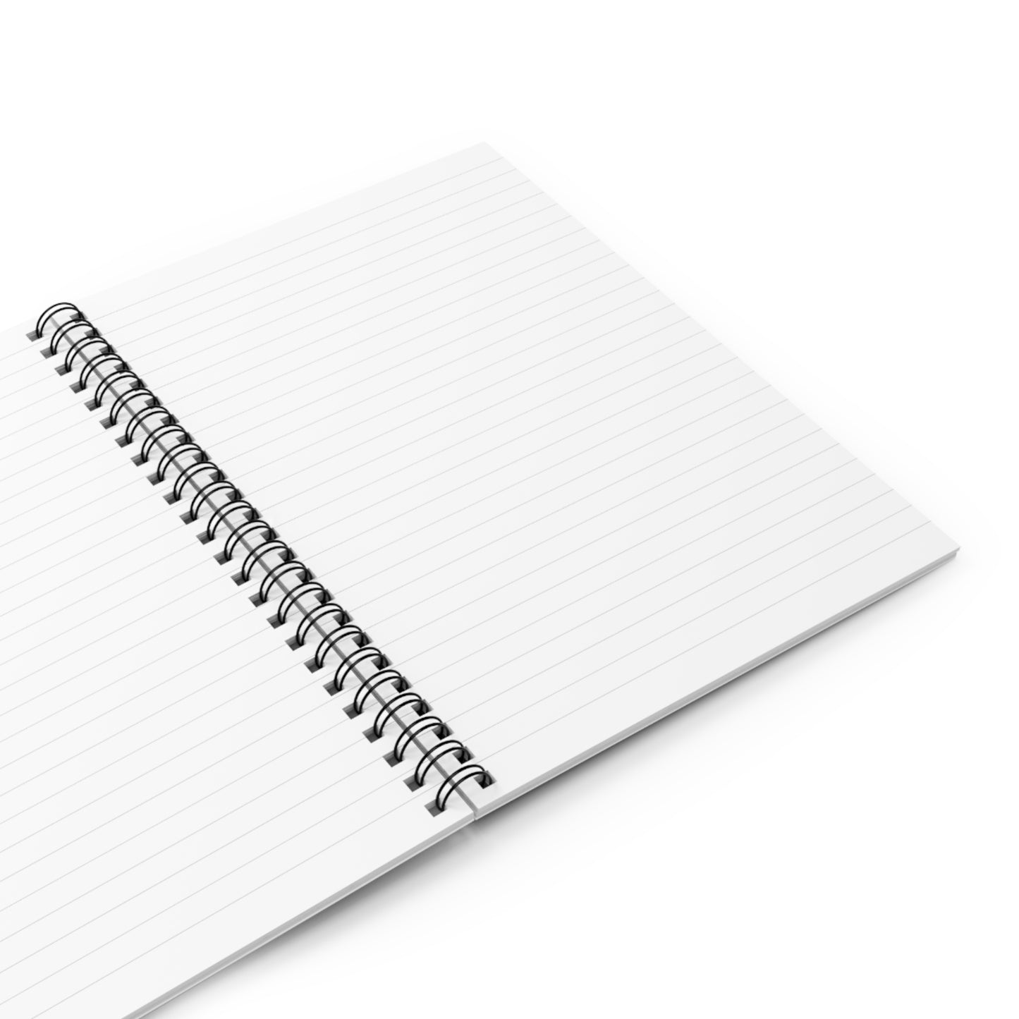 No Turning Back Spiral Notebook - Ruled Line