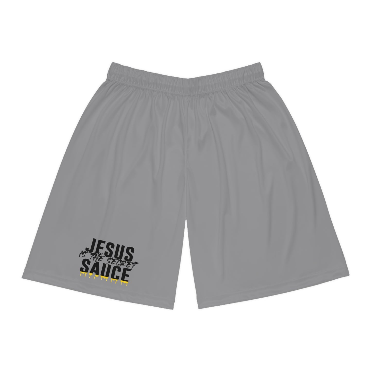 Jesus is the secret sauce Basketball Shorts
