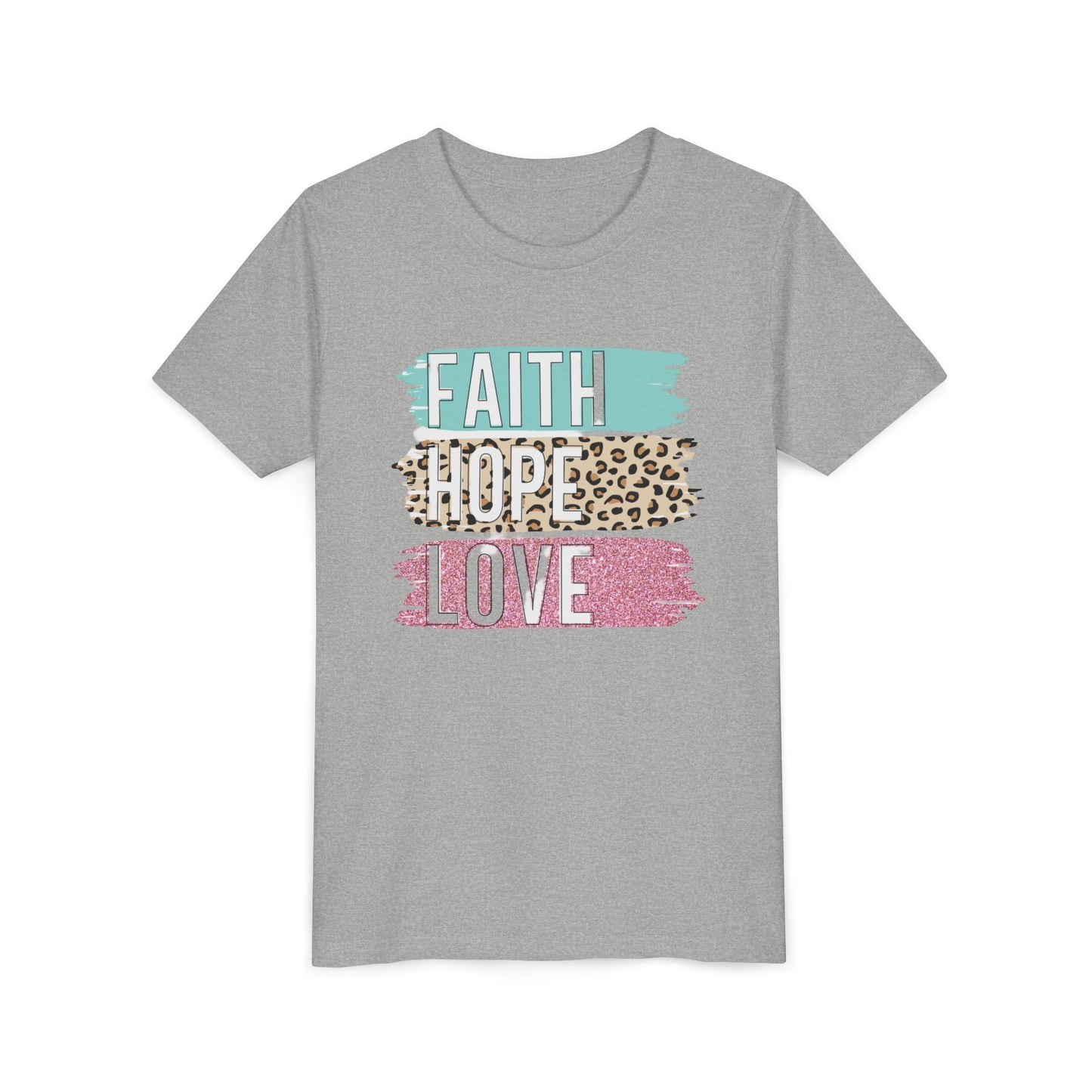 Kids Faith Love & Hope Tee