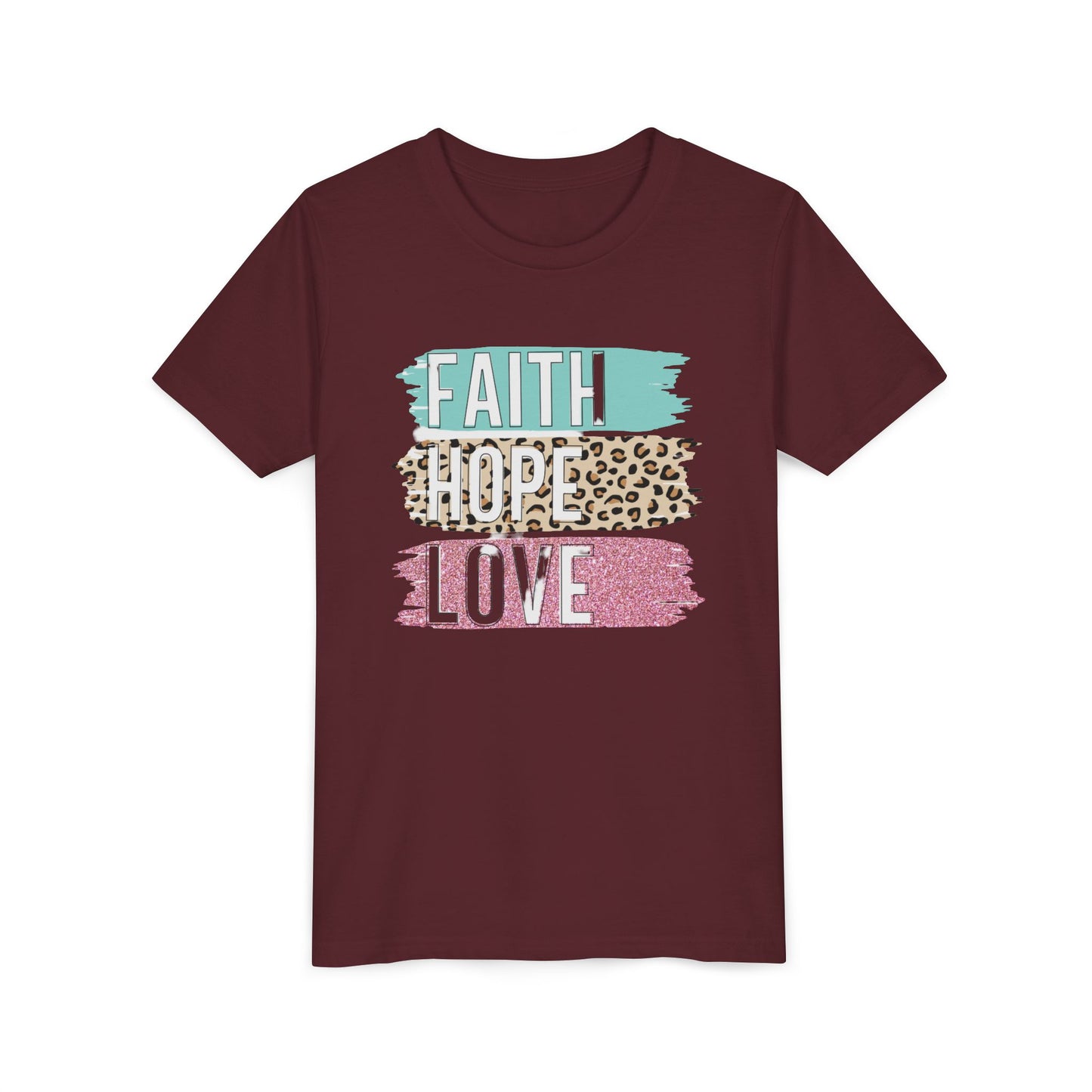 Kids Faith Love & Hope Tee